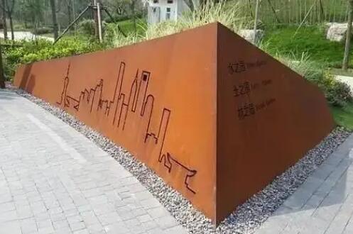 石家庄耐候钢挡土墙